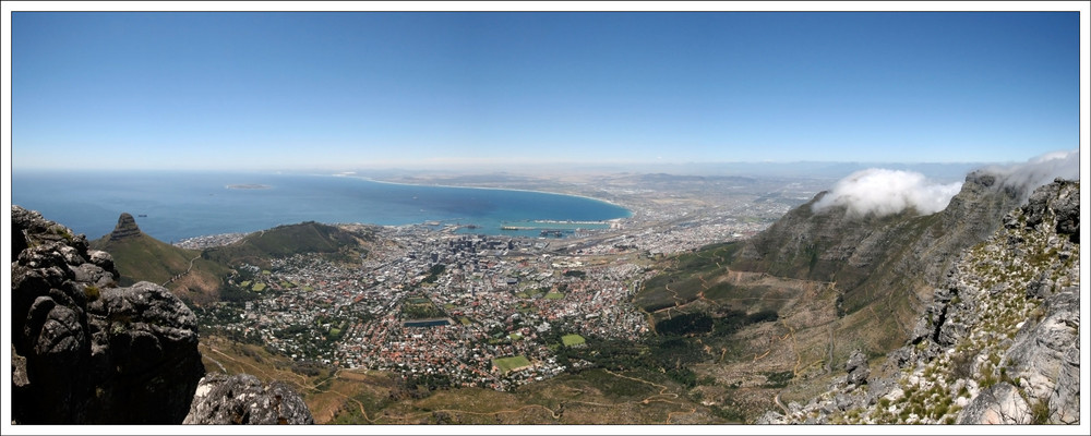 Blick vom Tafelberg