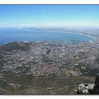 Blick vom Tafelberg auf Kapstadt