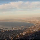 Blick vom Tafelberg auf Kapstadt