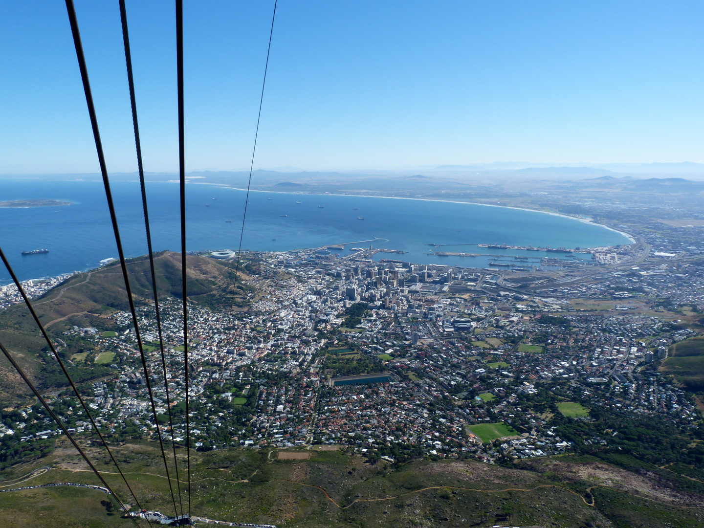 Blick vom Tafelberg