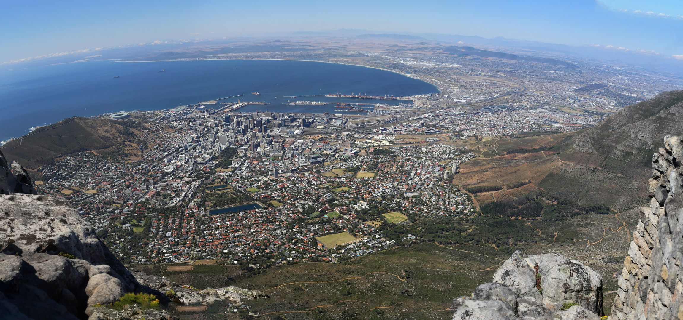 Blick vom Tafelberg