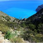 Blick vom Talaida de Alcudia in Richtung NW. Unter uns die Platja de Coll Baix