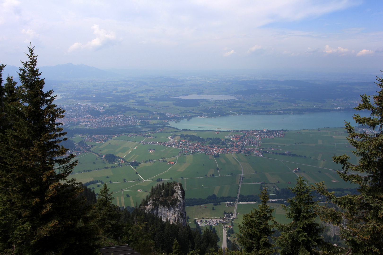 Blick vom Tegelberg