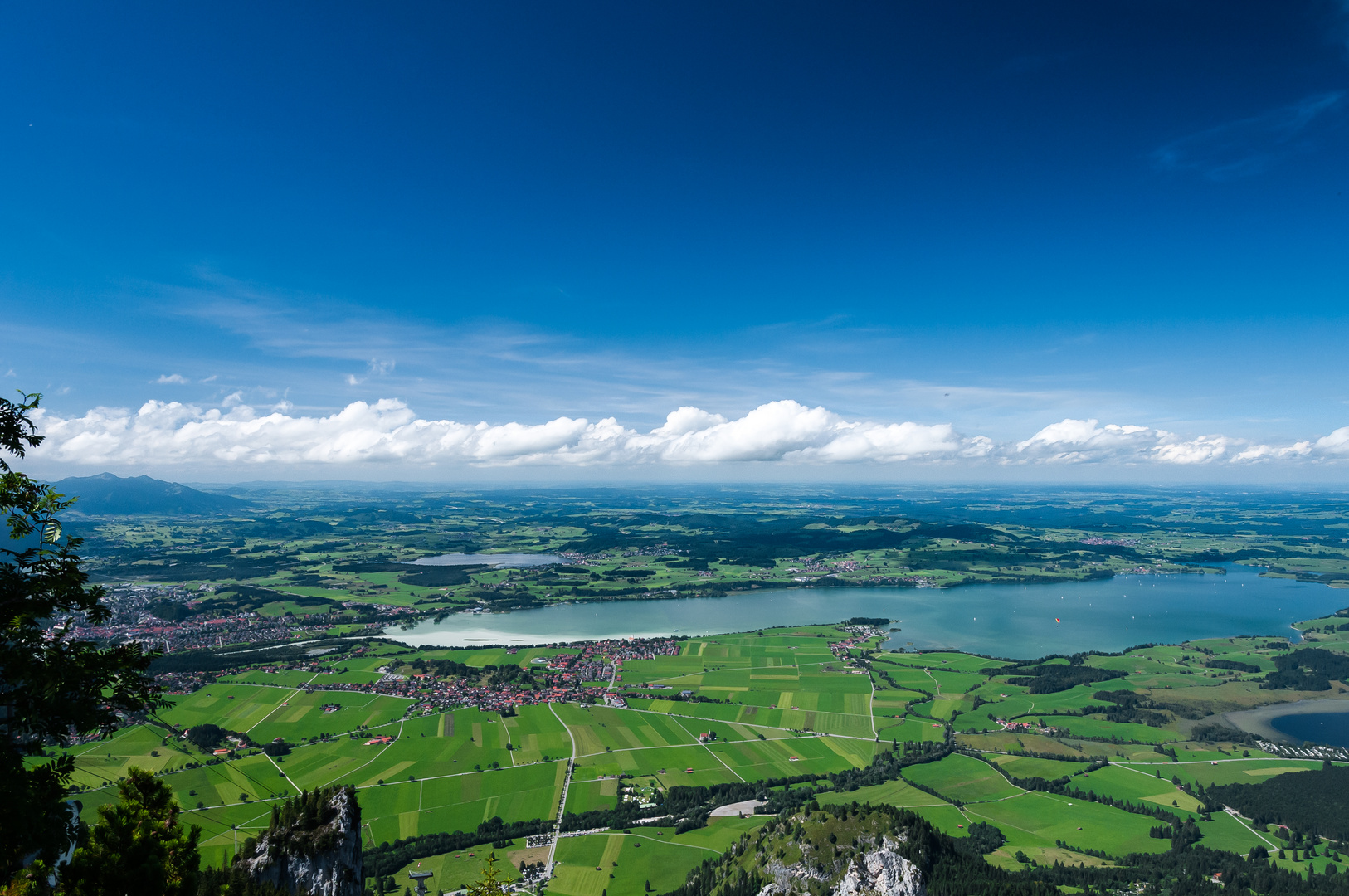 Blick vom Tegelberg