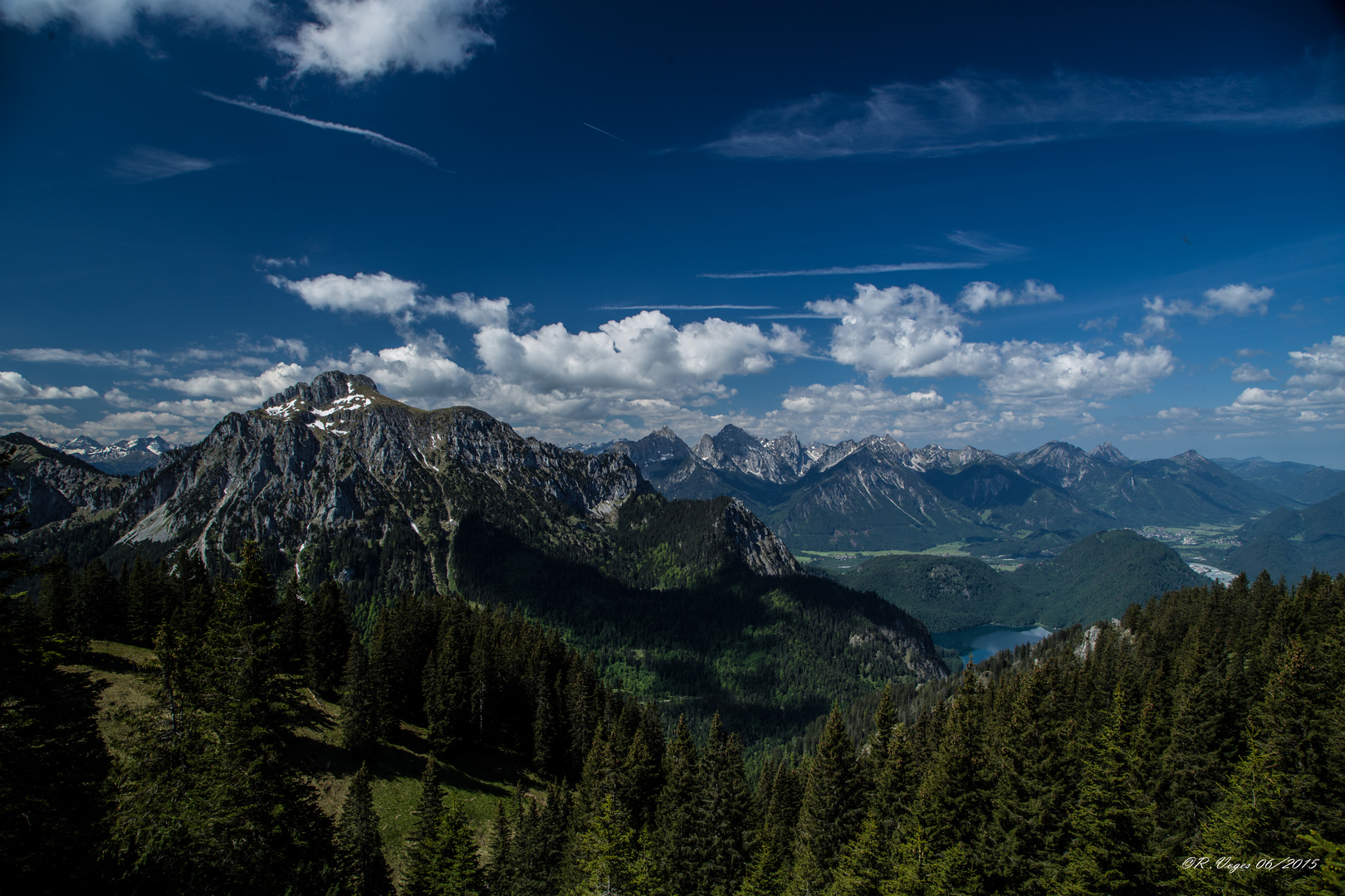 Blick vom Tegelberg (Raum Füssen)