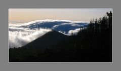 Blick vom Teide nach Gomera