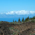 Blick vom Teide Richtung Gomera