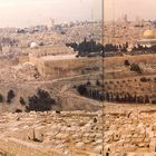 Blick vom Tempelberg auf Jerusalem 1984