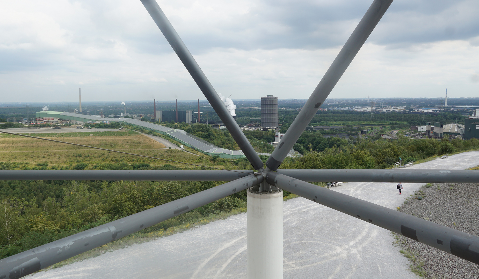 Blick vom Tetraeder