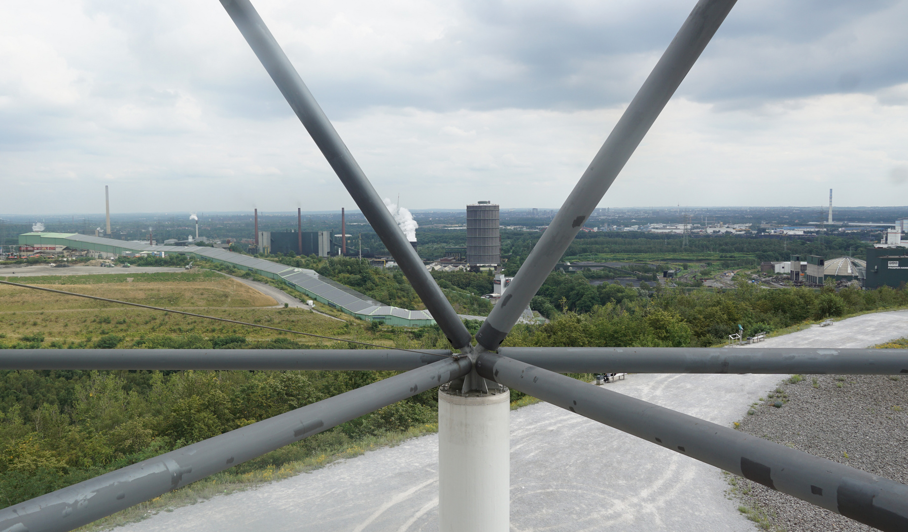 Blick vom Tetraeder