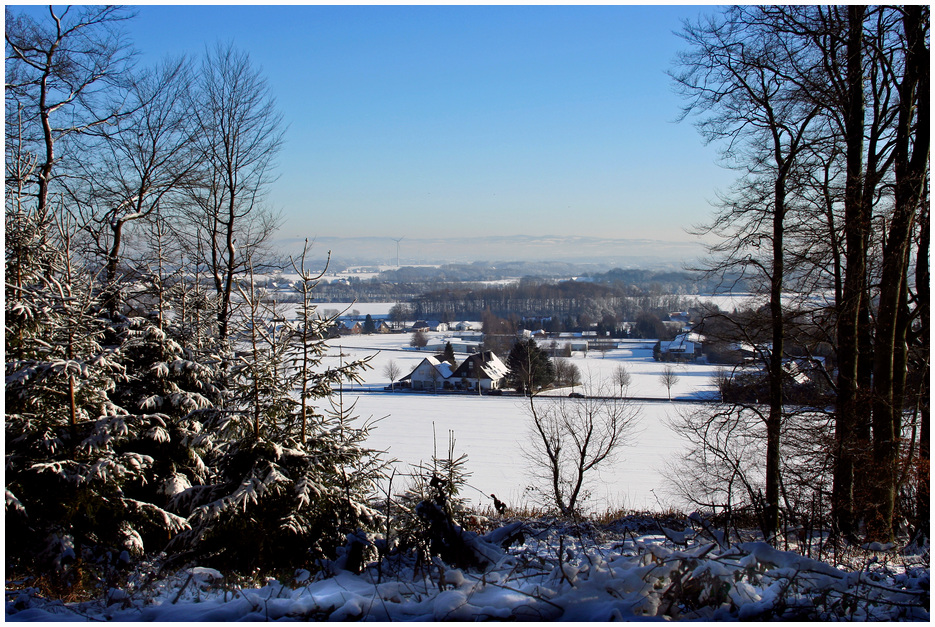 Blick vom Teutoburgerwald