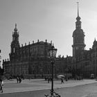 Blick vom Theaterplatz Dresden