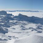 blick vom theodulgletscher auf "testa grigia"