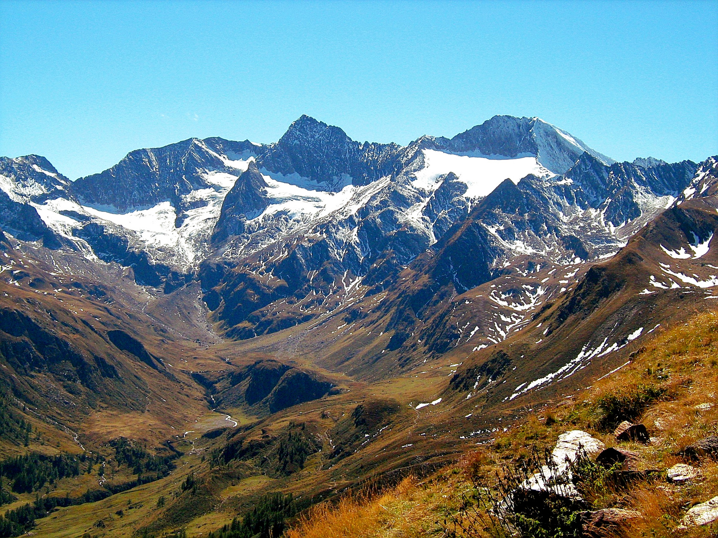 Blick vom Timmelsjoch