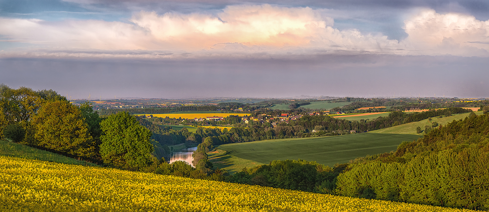 Blick vom Töpelberg