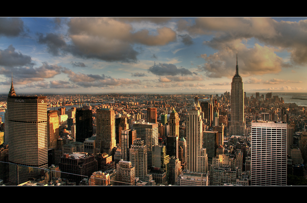 ~ Blick vom „Top of the Rock“ ~