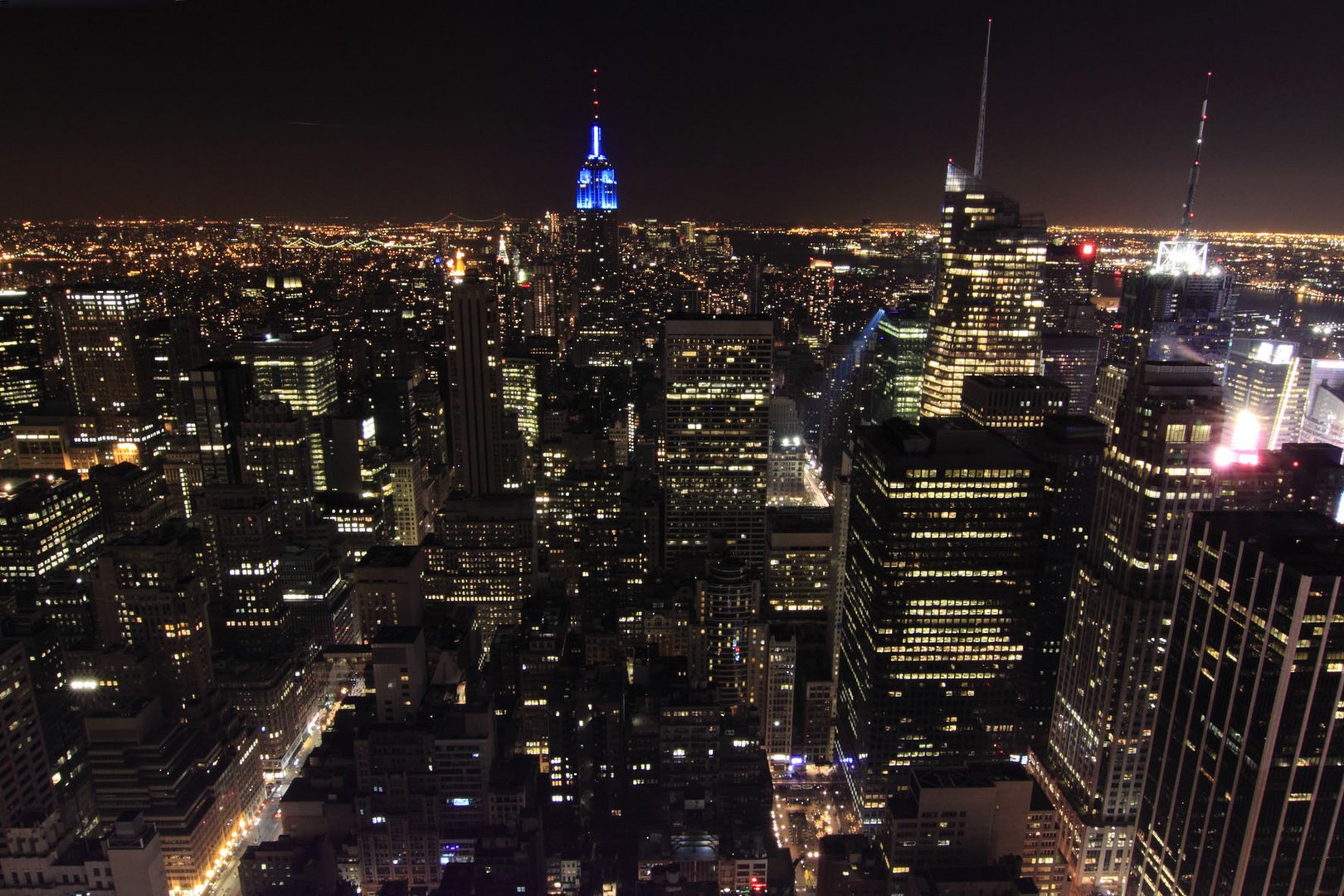 Blick vom Top of the Rocks (Rockefeller Center)