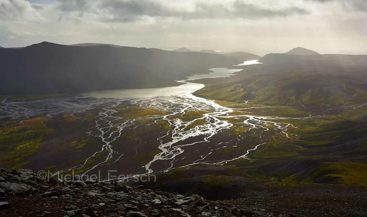 Blick vom Torfajökull