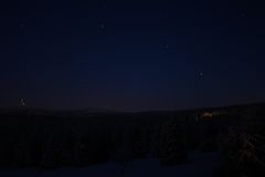 Blick vom Torfhaus zum Brocken