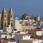 Blick vom Torre Tavira über Cadiz