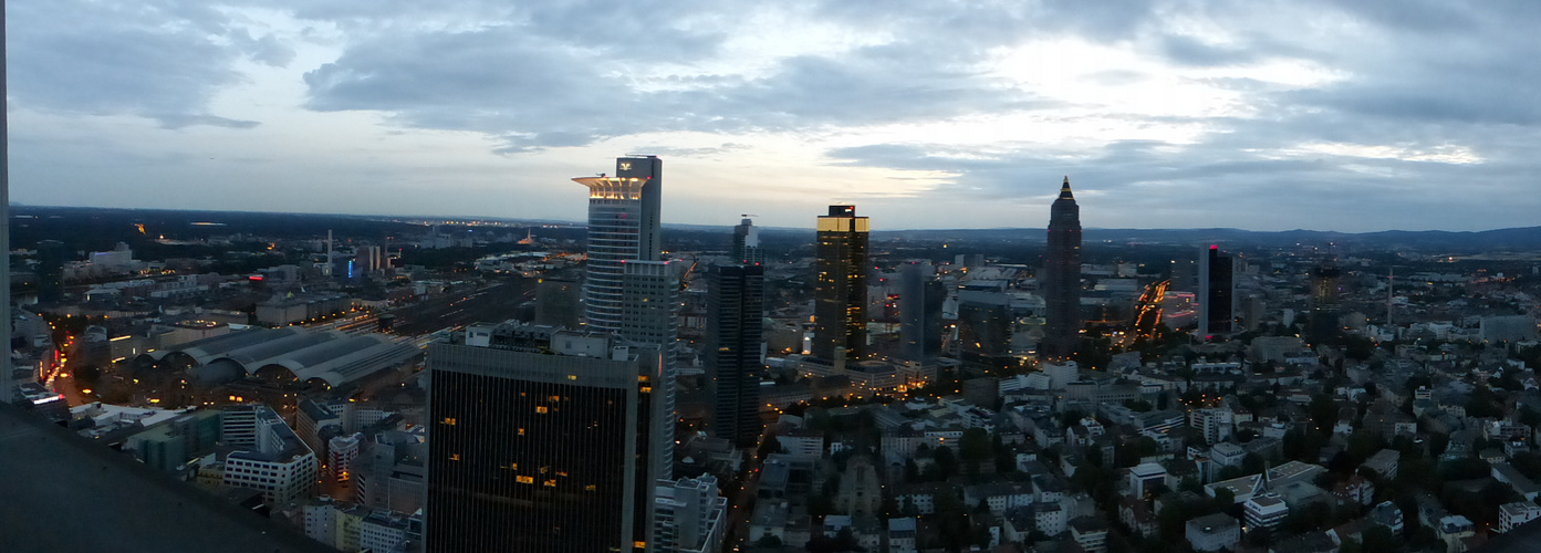 Blick vom Trianon Tower in Frankfurt/Main