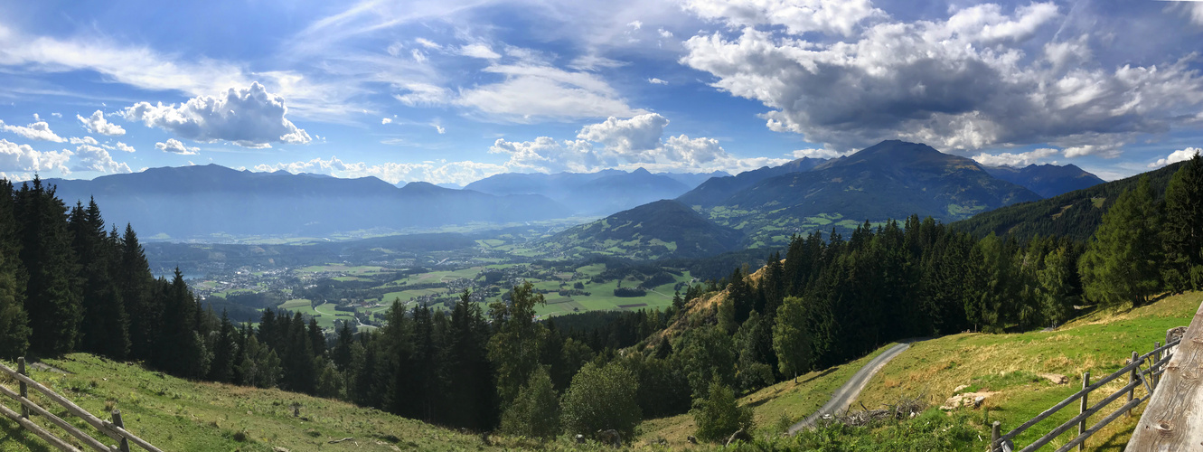 Blick vom Tschiernock (Pichlhütte)