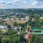 Blick vom Turm der Burg zu Burghausen