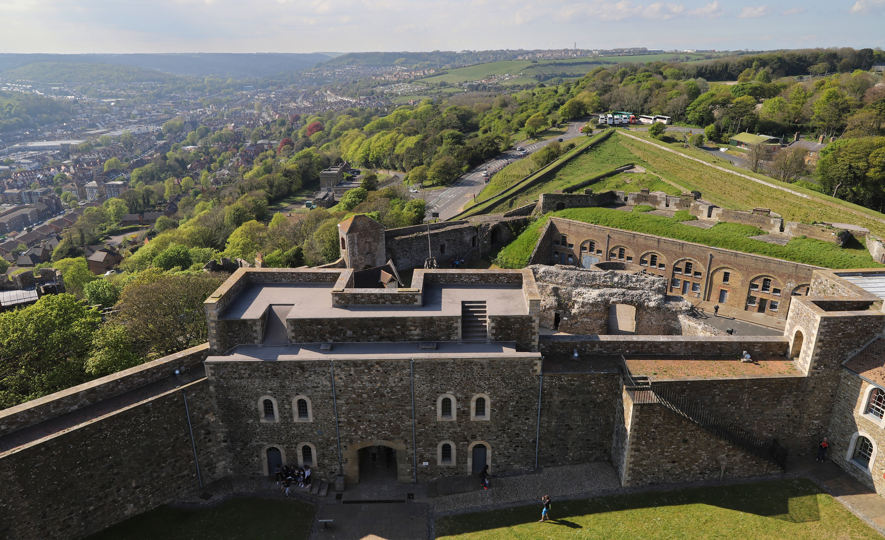 Blick vom Turm der Festung in Dover (2019_04_29_EOS 6D Mark II_1508_ji)
