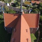 Blick vom Turm der Kirche in Wörlitz