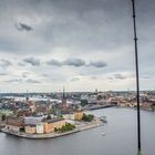 Blick vom Turm des Rathauses auf Gamla stan