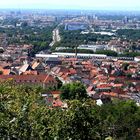 Blick vom Turmberg, bei Karlsruhe