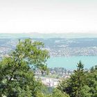 Blick vom Uetliberg auf Zürich