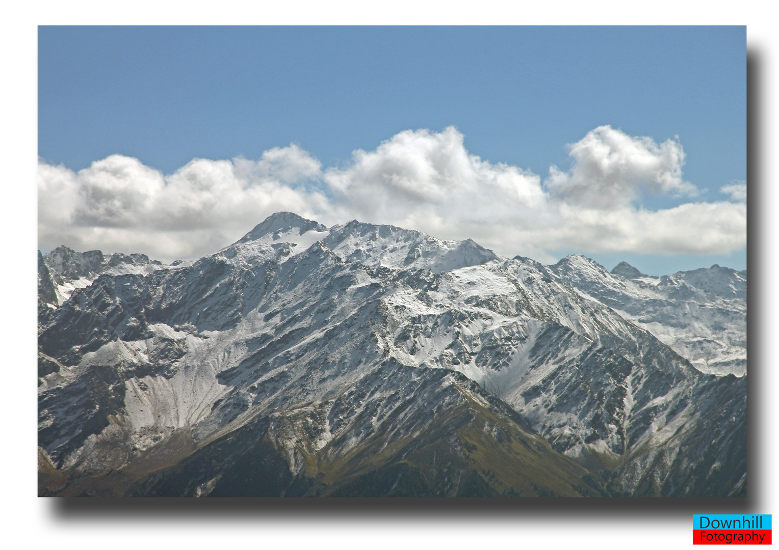 Blick vom Venet bei Landeck zum Ortler