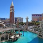 Blick vom Venetion Hotel auf den Strip, Las Vegas 