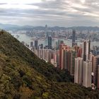 Blick vom Victoria Peak auf Hongkong