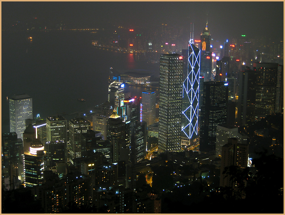 Blick vom Victoria Peak Richtung Nordosten