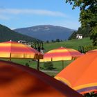 Blick vom Villnößtal aufs Rittner Horn