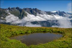 Blick vom Virgental bis zum Großglockner