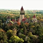 Blick vom Völkerschlachtdenkmal Leipzig