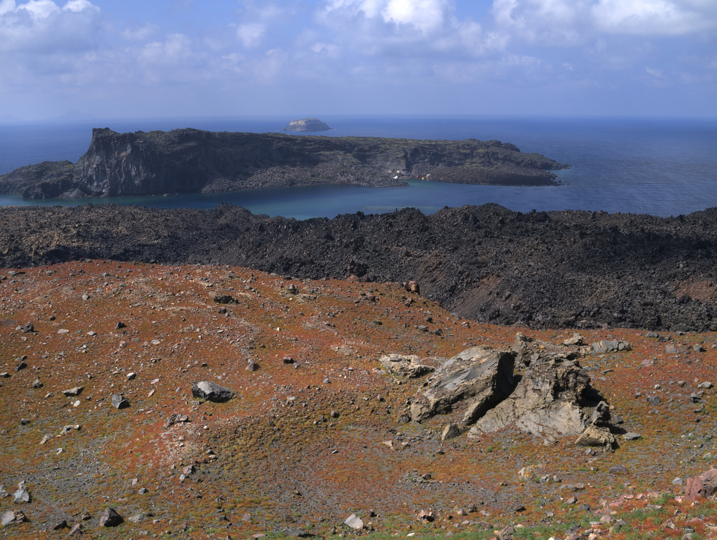 Blick vom Vulkan