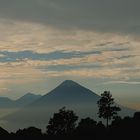 Blick vom Vulkan - Guatemala