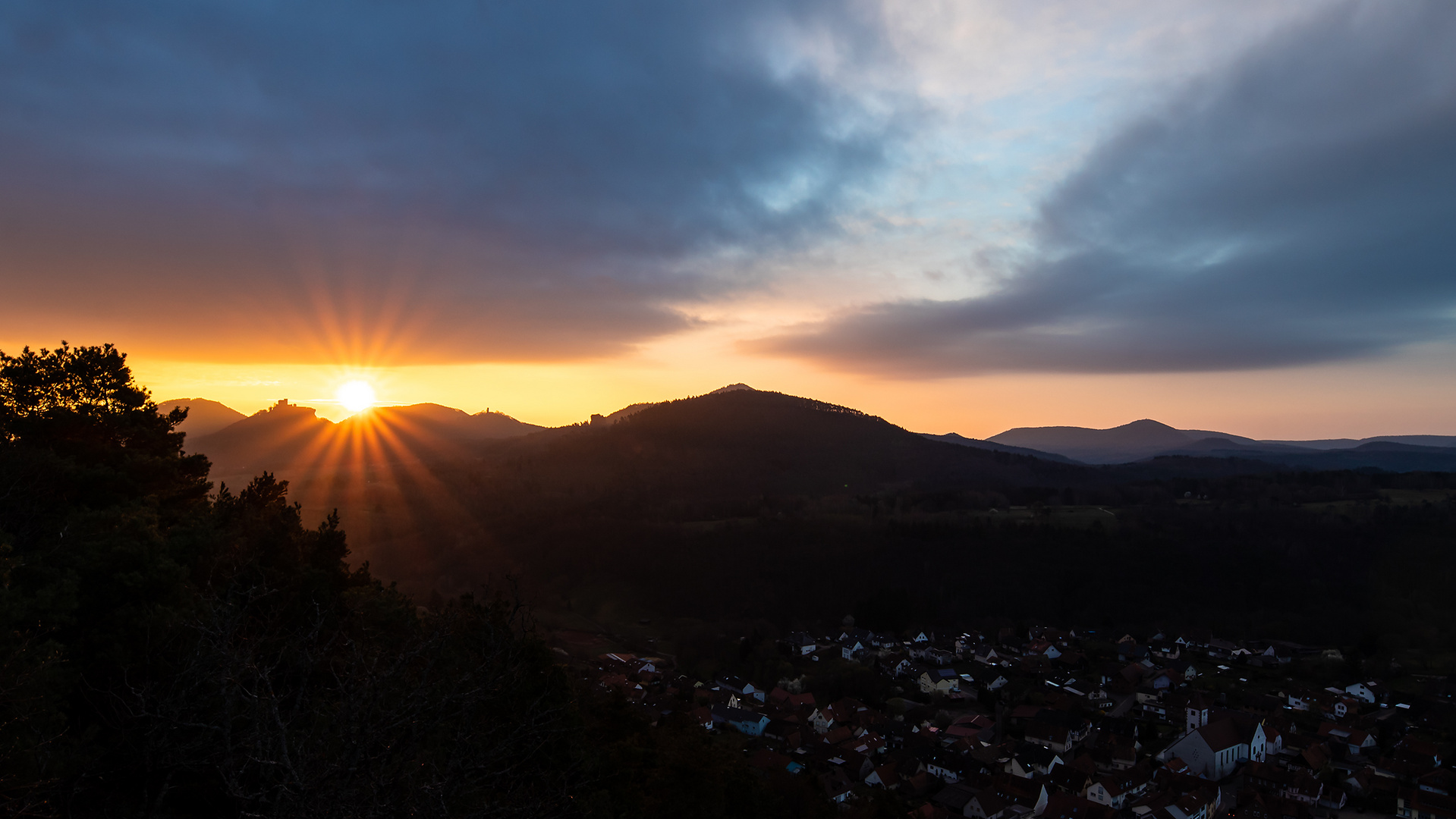 Blick vom Wachtfelsen