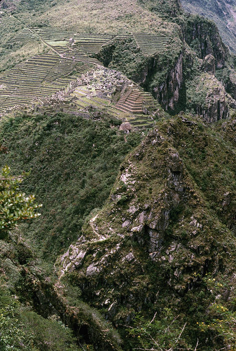 Blick vom Waina Picchu