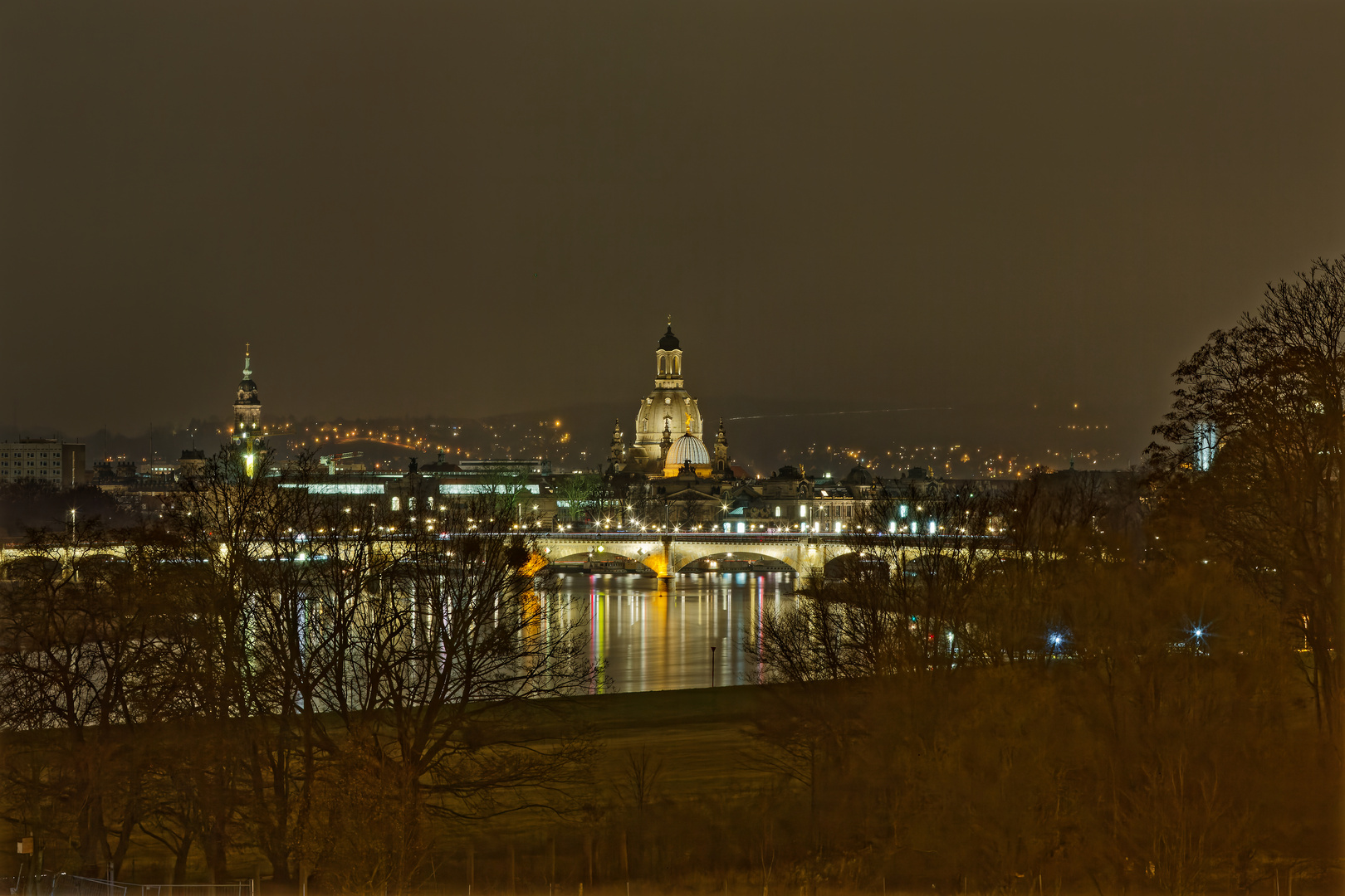 Blick vom Waldschlösschen