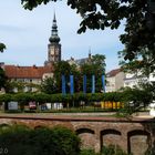 Blick vom Wall auf den Dom