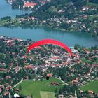 Blick vom Wallberg auf den Tegernsee