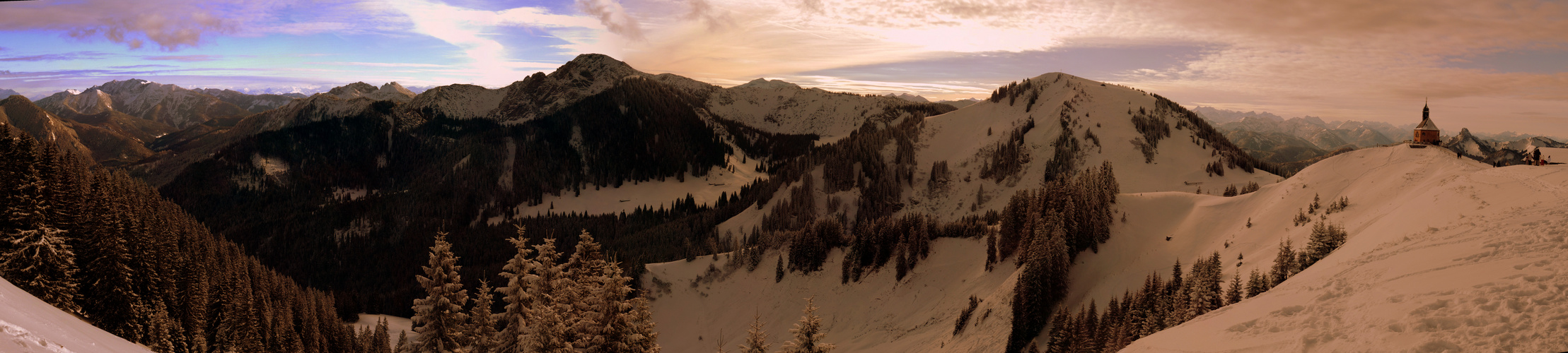 Blick vom Wallberg