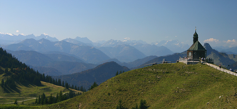 Blick vom Wallberg (Tegernsee)