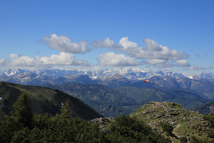 Blick vom Wallberggipfel