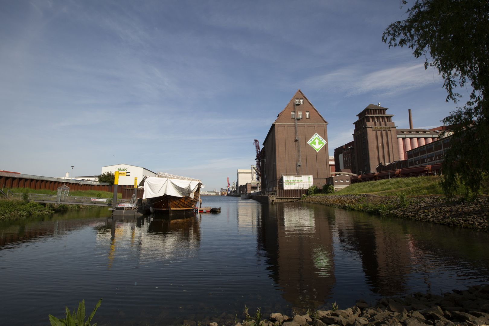 Blick vom Waller Stieg auf die Weser